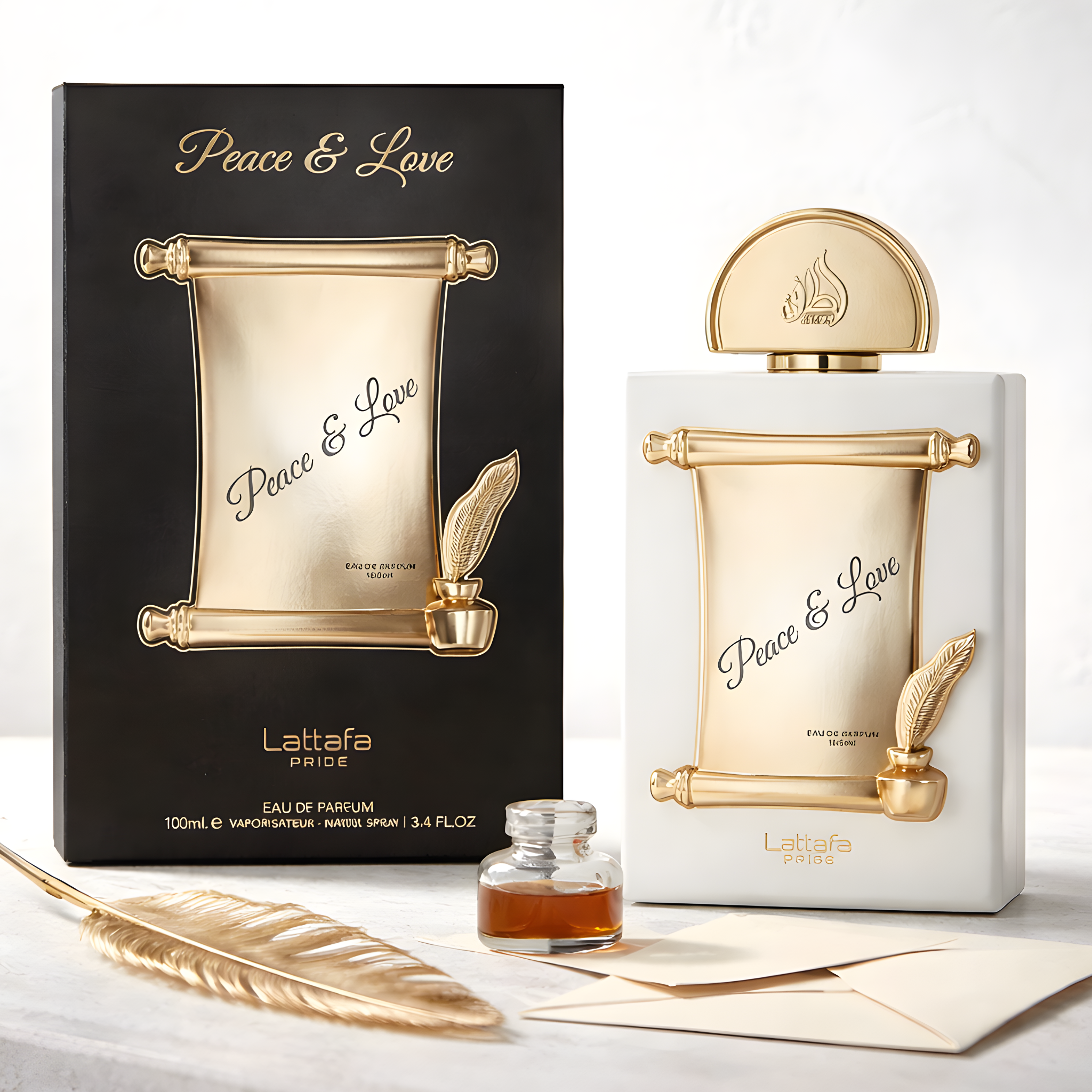 Lattafa Pride Peace & Love 100ml EDP Unisex Floral Sweet Perfume