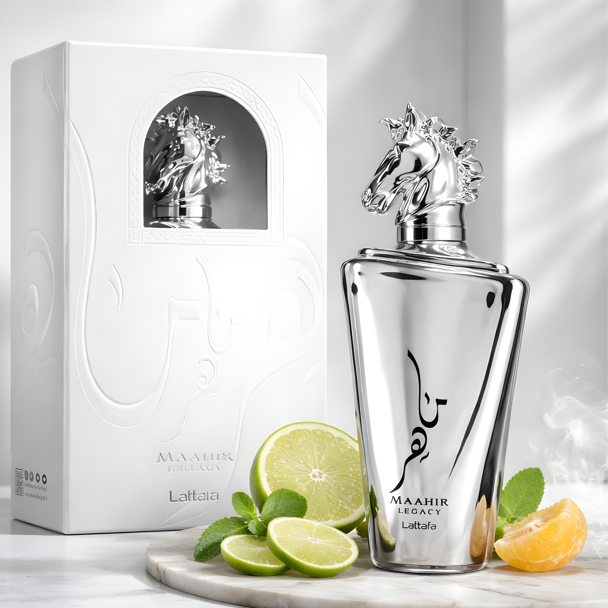 Lattafa Maahir Legacy 100ml EDP Men Citrus Fresh Aromatic Perfume