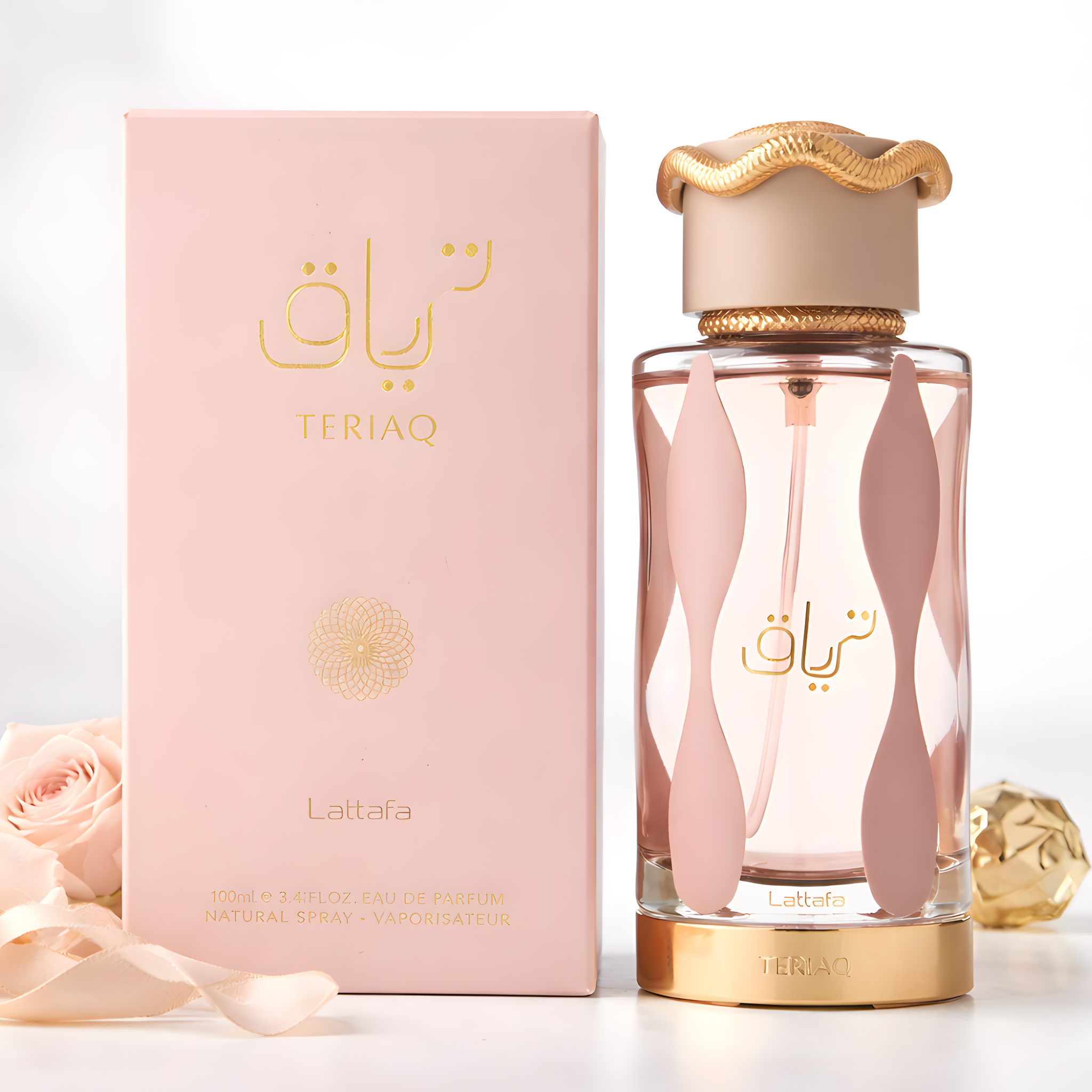 Lattafa Teriaq 100ml EDP Women Sweet Gourmand Leather Perfume