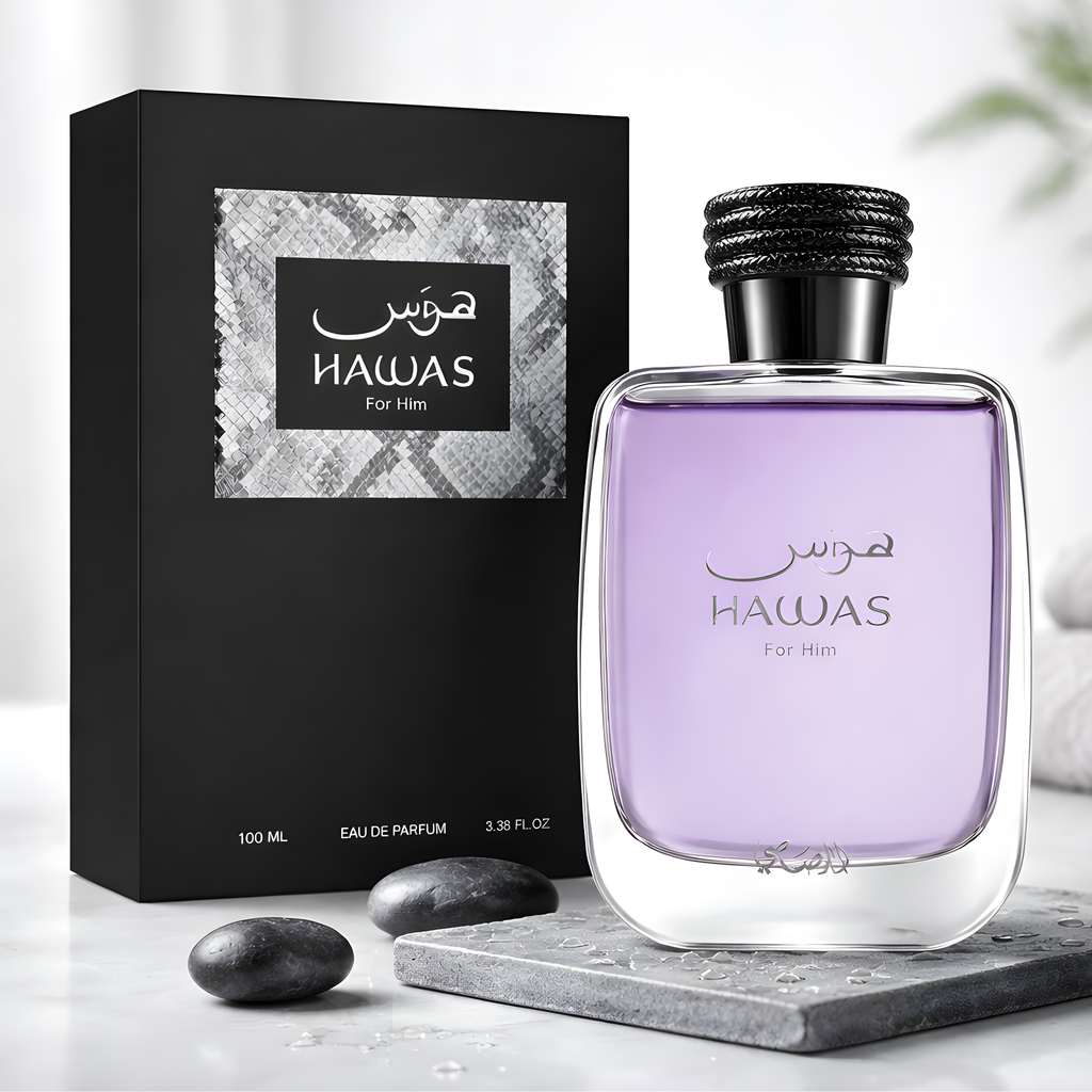 Rasasi Hawas For Him 100ml EDP Men Fresh Aquatic Citrus Perfume