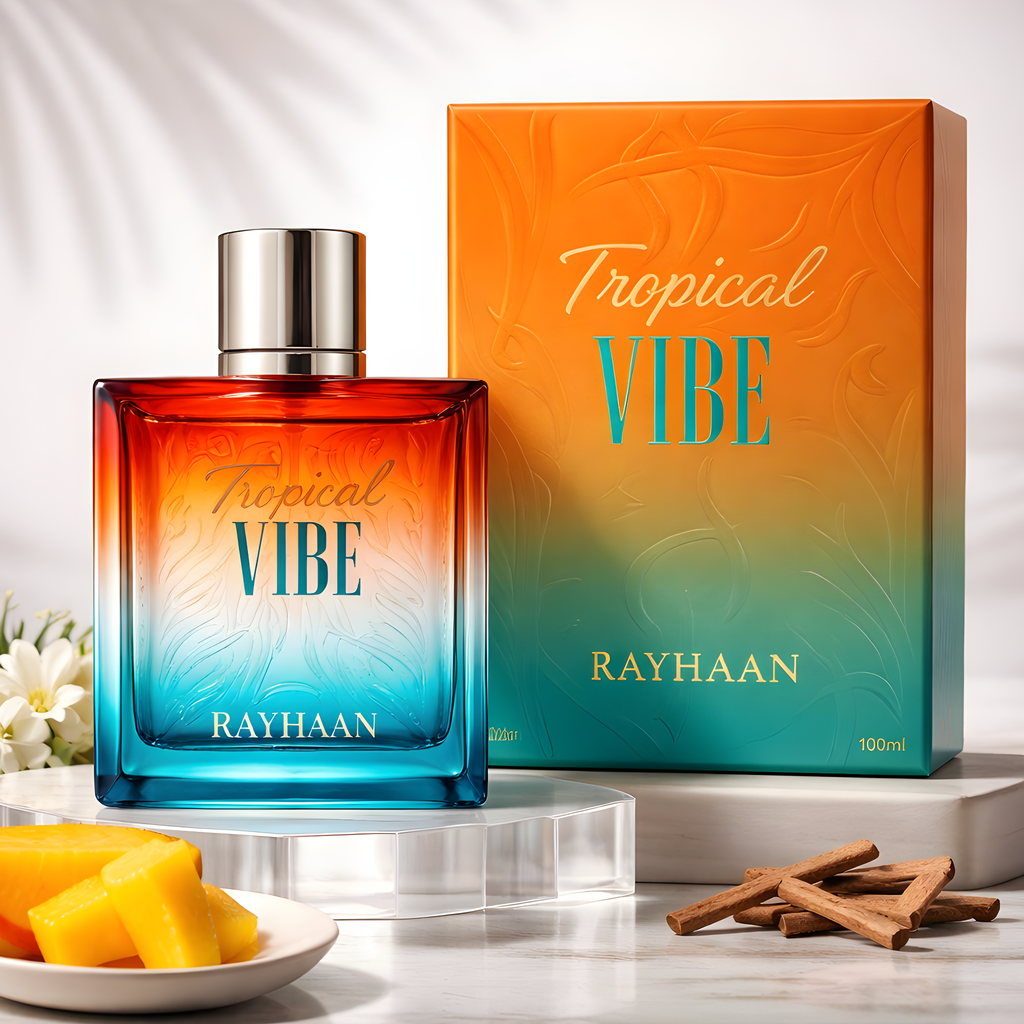 Rayhaan Tropical Vibe 100ml EDP Unisex Fruity Fresh Summer Perfume