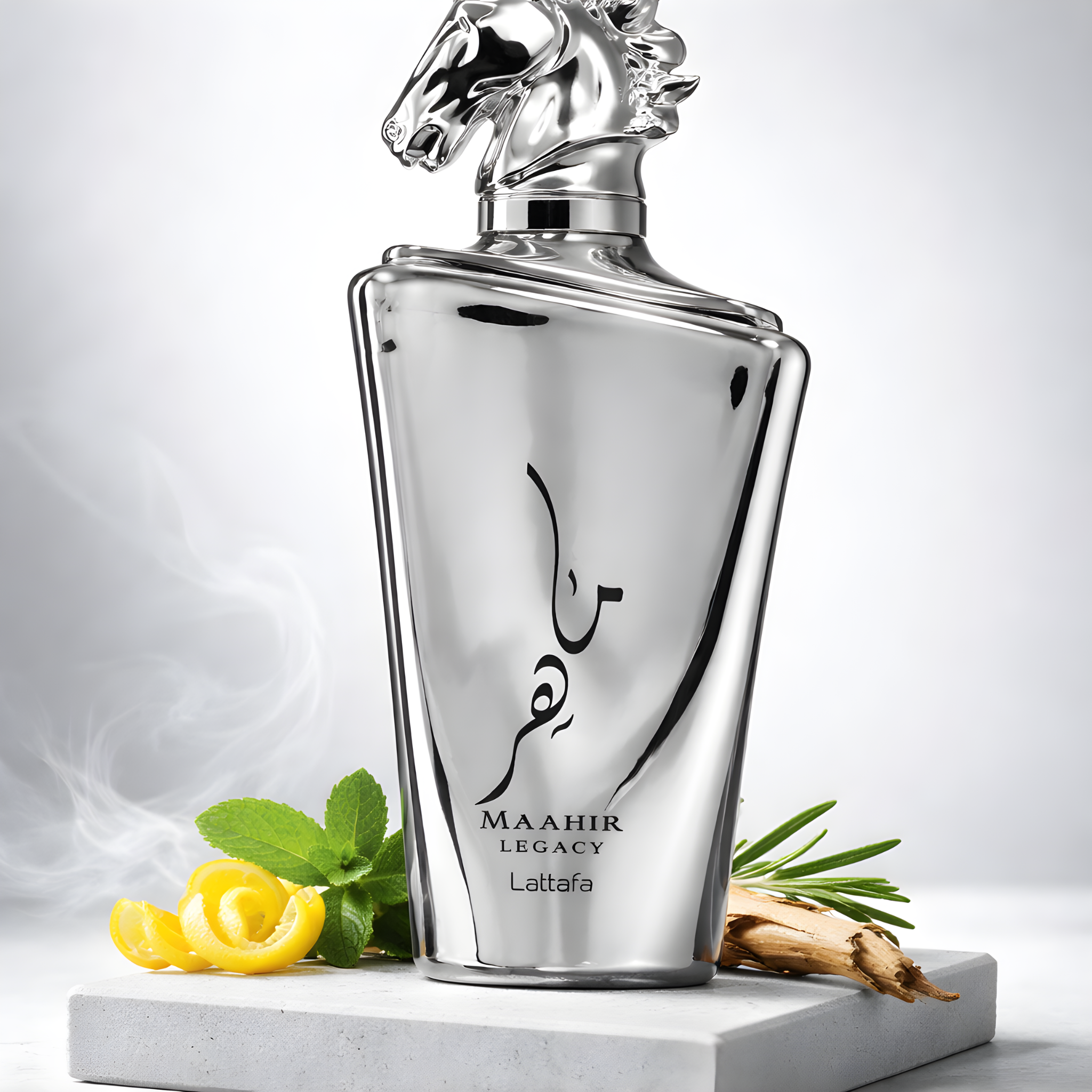 Lattafa Maahir Legacy 100ml EDP Men Citrus Fresh Aromatic Perfume